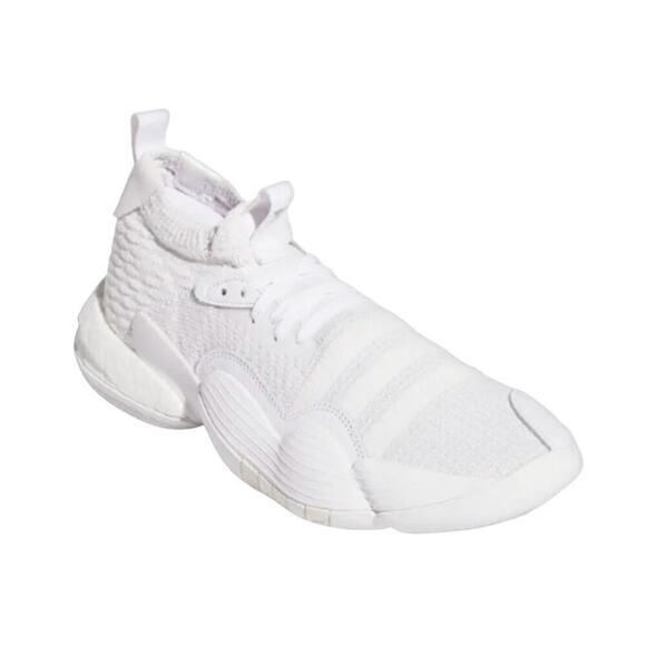 Adidas Men's Trae Young 2 Trainer/Basketball Sneaker in Triple White Size 16​​​